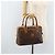 Céline Borsa a mano in tela Macadam CELINE PVC oro marrone Auth bs34012 D'oro - vista 24