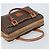 Céline Borsa a mano in tela Macadam CELINE PVC oro marrone Auth bs34012 D'oro - vista 6