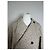 Vintage Issey Miyake Wool Coat Abstract White M Grey - view 4