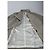 Vintage Issey Miyake Wool Coat Abstract White M Grey - view 6