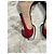 Giuseppe Zanotti Sandalen aus weißem Lackleder mit rotem Python-Absatz - Ansicht 6