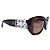 Chanel rectangular tortoiseshell sunglasses with silver bubbles - 5542-A c.714/S9 Brown