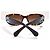 Chanel rectangular tortoiseshell sunglasses with silver bubbles - 5542-A c.714/S9 Brown - view 14