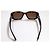 Chanel rectangular tortoiseshell sunglasses with silver bubbles - 5542-A c.714/S9 Brown - view 15