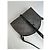 Vintage Givenchy Canvas Schultertasche Schwarz Grau - Ansicht 9