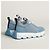 HERMÈS SNEAKERS DA DONNA HERMES IMPULSE IN TESSUTO PARACHUTE / CAMOSCIO DI CAPRA BLU. - vista 4