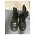 Botines de Cuero Negro Balenciaga - vista 3