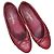 Ballerine Chanel in pelle caviar rossa Rosso