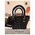 Balenciaga Cesta con tracolla Bistro XSS Nero - vista 4
