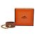 Handschuhhalter Hermès Nomade Courchevel Braun Bronze - Ansicht 6