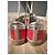 Sneakers basse Golden Goose in suede e paillettes Rosa Grigio Silver hardware - vista 6