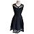 Maje Kleid schwarz aus Viskose