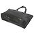 Borsa tote in pelle con stampa GG Gucci - Nero - vista 2