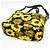Borsa a spalla e tote Prada TESSUTO con stampa floreale Nero Giallo - vista 6