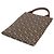 Borsa Clutch Monogramma TB Burberry Marrone - vista 2