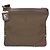 Borsa a spalla da donna in jacquard con logo Prada Marrone scuro