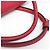 Borsa in pelle Prada VIT DAINO BN2673 Rosso - vista 14