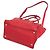 Borsa in pelle Prada VIT DAINO BN2673 Rosso - vista 3