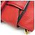 Borsa in pelle Prada VIT DAINO BN2673 Rosso - vista 7