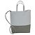 Céline Borsa a Spalla Piccola in Pelle Celine Vertical Cabas Marrone Blu chiaro