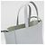 Céline Borsa a Spalla Piccola in Pelle Celine Vertical Cabas Marrone Blu chiaro - vista 7