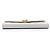 Saint Laurent White Leather Monogram Sulpice Chain Wallet - view 3
