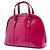 Borsa a mano piccola Nice in microguccissima rosa in vernice Gucci - vista 2
