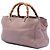 Bamboo Borsa shopper media in pelle di vitello marrone con bambù Gucci Carne - vista 2