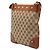 Borsa a tracolla Gucci in tela GG beige con borchie. - vista 2