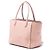 Borsa a mano in pelle di capra rosa Madras con tasca frontale Miu Miu - vista 2