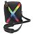 Borsa a spalla Messenger Danube in Taiga di Louis Vuitton Nero Multicolore