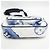 Pochette Outdoor Monogram Louis Vuitton M45763 Bianco Blu - vista 5