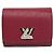 Billetera Compacta Epi Twist Louis Vuitton M68607 Burdeos