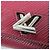 Billetera Compacta Epi Twist Louis Vuitton M68607 Burdeos - vista 8