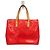 Borsa Louis Vuitton Monogram Vernis Reade PM Rosso