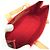 Borsa Louis Vuitton Monogram Vernis Reade PM Rosso - Ansicht 3