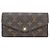 Portafoglio Sarah Monogram Louis Vuitton Marrone Monogramma