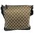 Borsa a Spalla in Tela GG e Pelle Gucci Marrone - vista 2