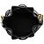 Saint Laurent Kleine Bucket Bag aus gestepptem Lammleder Cassandre Schwarz - Ansicht 7