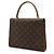Borsa a mano Louis Vuitton Monogram Malletier Marrone - vista 2