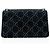 Borsa a Spalla Gucci GG Velvet Crystal Dionysus Medium E/W Blu - vista 3