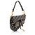 Saddle Borsa a sella con Logo Oblique di Dior Marrone Beige - vista 2