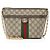 Mini bolso de hombro Ophidia GG Supreme de Gucci Castaño Beige