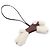 Pendente Buddy Charm in pelle di pecora Hermès Marrone - vista 4