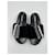 Mule Prada in pelle nera Nero - vista 3