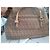 Borsa baguette Fendi Mama beige in tessuto - vista 2