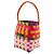 Borsa a mano intrecciata Pod Marni in polipropilene Multicolore Arancione - vista 2
