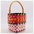Borsa a mano intrecciata Pod Marni in polipropilene Multicolore Arancione - vista 3