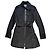 Gabardina Burberry London Negra Negro
