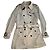 Gabardina Burberry Brit Kensington Beige